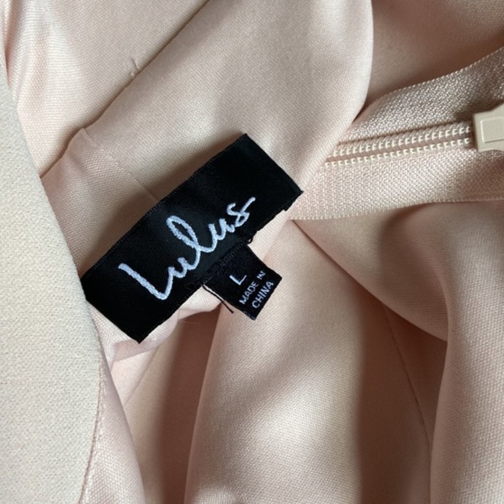 Lulus maxi scoop back form fitted dusty pink dress - Picture 8 of 11